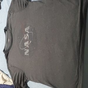 Old Navy L NASA Decal Grey Tee